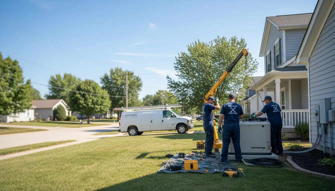 Generator Installation in Jeffersonville, KY near me